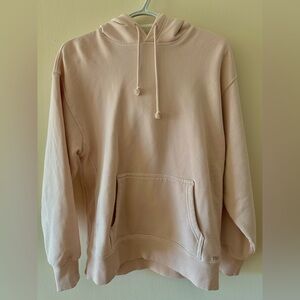 Cozy AF Boyfriend Pink Hoodie XS TNA Aritzia